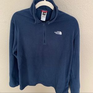 The North Face Unisex 1/4 zip (Like New)